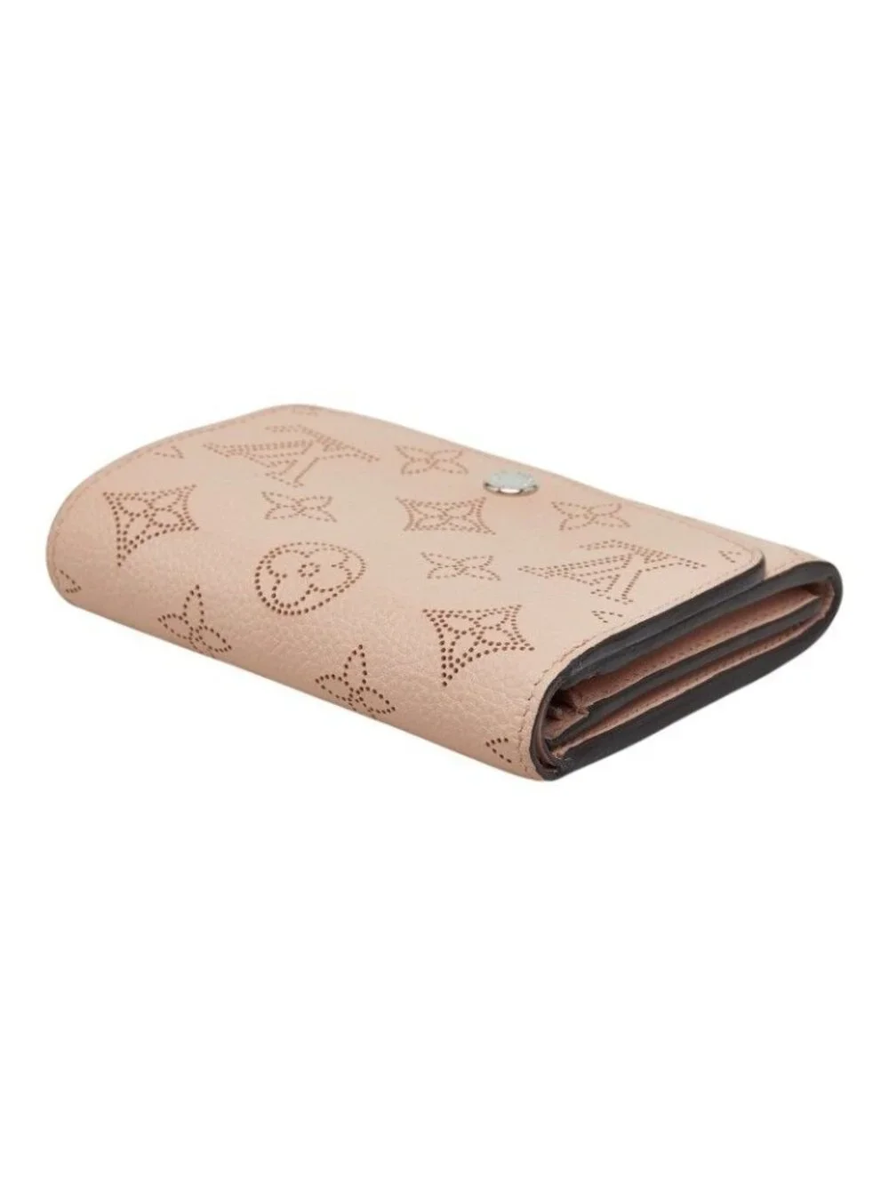 Louis Vuitton Mahina Portefeuille Iris Bifold Wallet Magnolia Pink Leather